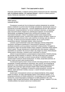 Matura z języka polskiego - arkusze pokazowe