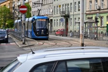 Skrzyżowanie ulic Pułaskiego i Małachowskiego po remoncie.