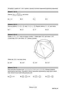 Arkusz z matematyki, poziom rozszerzony (formuła 2015)