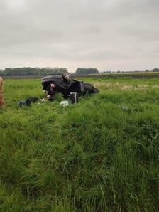 Wypadek na A4 w okolicy Wądroża Wielkiego