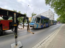 W okolicach dworca świebodzkiego zderzyły się dwa tramwaje. Spowodowało to duże utrudnienia w ruchu.
