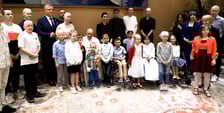Papież Franciszek przyjął chore dzieci z Wrocławia