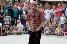 Artyści występujący podczas festiwalu Busker Bus