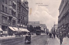 <p>Dawne elektryczne tramwaje we Wrocławiu</p>