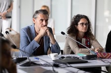 <p>Uczestnicy posiedzenia Europejskiej Koalicji Miast przeciwko Rasizmowi</p>