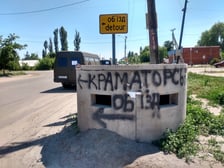 Informacja o objeździe do Kramatorska z powodu zniszczonego mostu