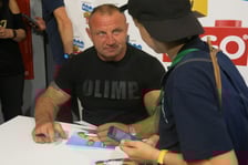 <p>Podczas wydarzenia można było porozmawiać z Pudzianem&nbsp;</p>