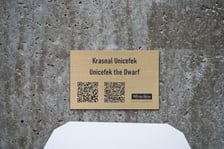 Uroczyste odsłonięcie krasnala Unicefka