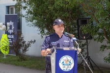 Uroczyste podpisanie aktu erekcyjnego pod budowę nowego komisariatu przy ul. Trzemeskiej