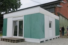 <p>Prototyp domu pomocowego na terenie Czasoprzestrzeni</p>