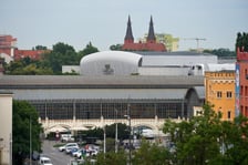 Panorama Wrocławia widziana z Trzonoliniowca