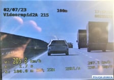 Ponad 200 km na godzinę na autostradzie A4. Ostra jazda sporo kosztuje