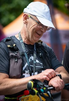 Uczestnicy biegu "3 x Śnieżka = 1 x Mont Blanc"
