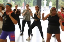 <p>Darmowy trening zumby w ramach Lata na Pergoli&nbsp;</p>