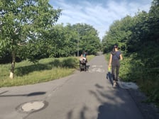 Na Promenadzie Krzyckiej, lipiec 2023