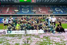 <p>Śląsk Wrocław - mistrz Polski 2012 roku</p>