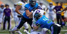 Zawodnicy Panthers Wrocław podczas meczu