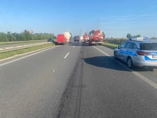 Wypadek na A4 i akcja ratunkowa, 24 sierpnia 2023 r.