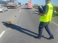 Wypadek na A4 i akcja ratunkowa, 24 sierpnia 2023 r.