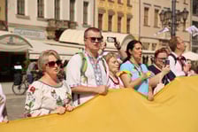 <p>Marsz Solidarności i Wolności z okazji Dnia Niepodległości Ukrainy</p>