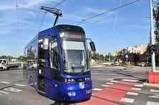 Jazda próbna tramwaju na Nowy Dwór. Testowano torowisko w ul. Rogowskiej oraz nową pętlę.