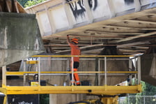 Remont torowiska przy ul. Legnickiej we Wrocławiu, postęp prac