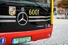 Prezentacja pierwszego elektrycznego autobusu zakupionego przez MPK Wrocław.