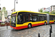 Prezentacja pierwszego elektrycznego autobusu zakupionego przez MPK Wrocław.