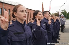 Uroczyste ślubowanie policjantek i policjantów