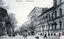 Ul. Piłsudskiego we Wrocławiu na początku XX wieku