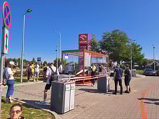 Bolid AlphaTauri jwe Wrocławiu