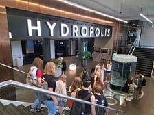 Uczniowie  z V Liceum Ogólnokształcące we Wrocławiu i Domgymnasium w Verden.