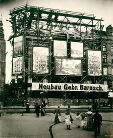 Budowa Domu Handlowego Braci Barasch