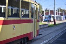 Zajezdnia Tramwajowa Borek przy ul. Powstańców Śląskich.