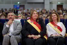 <p>Nadanie przez prezydenta Wrocławia Jacka Sutryka stypendi&oacute;w samorządu Wrocławia przyznawanego w ramach &bdquo;Wrocławskiego programu wspierania uzdolnionych &ndash; PROMOVERE TALENTA&rdquo;</p>