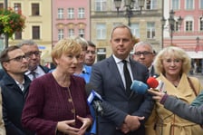 Mirosława Stachowiak-Różecka, Paweł Hreniak, posłowie PiS z Wrocławia