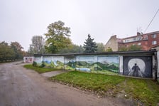 Tak prezentują się teraz garaże przy ul. Żagańskiej na Szczepinie
