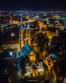 Wrocław na zdjęciach z drona