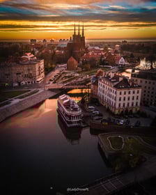 Wrocław na zdjęciach z drona