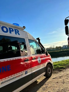 Akcja poszukiwawcza po zgłoszeniu tonięcia człowieka w Odrze