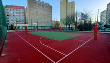<p>Szkoła przy ul. Szczęśliwej</p>