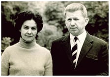 <p>Hanna Gucwińska i Antoni Gucwiński</p>