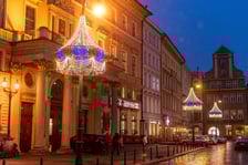Iluminacja na ulicach Wrocławia