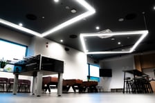 Wnętrza zakładów produkcyjnych podwrocławskiego oddziału LG