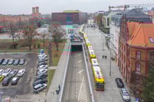 <p>MPK Wrocław zaprezentowało wszystkie swoje elektryczne autobusy na placu Wolności.</p>