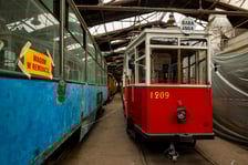 <p>Zabytkowy tramwaj typu LH Standard z 1925 roku, "Baba Jaga"</p>