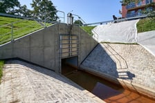 <p>Ślęzoujście po przebudowie</p>