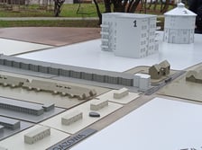 <p>Makieta historycznego Osiedla Gazownik&oacute;w&nbsp;</p>