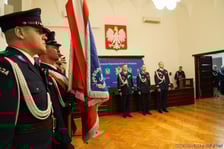 Uroczystość powierzenia obowiązków na stanowisku Komendanta Wojewódzkiego Policji nadinsp. Pawłowi Półtorzyckiemu oraz pożegnanie ze sztandarem dotychczasowego szefa dolnośląskich policjantów nadinsp. Dariusza Wesołowskiego.