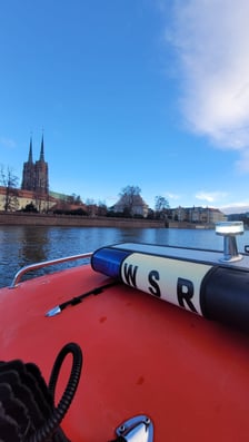 Trwają poszukiwania w okolicy mostu Grunwaldzkiego